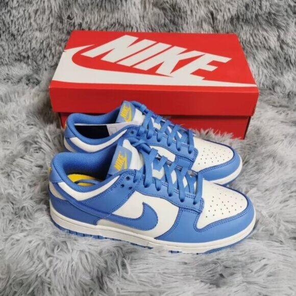 Brand New Nike Dunk Low “Blue & White” - With Original Box - Picture 3 of 4